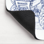 Kaw Gewalt 650 2009+ Mousepad (Ecke)