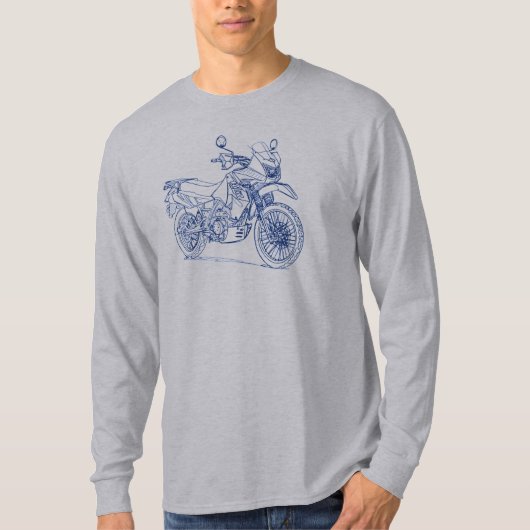 Kaw KLR650 gen2 T-Shirt (Vorderseite)
