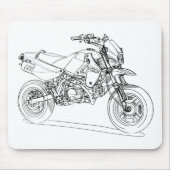 Kaw KSR 110 Mousepad (Vorne)
