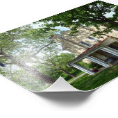 Kaw Mission, Council Grove, Kansas Fotodruck (Ecke)