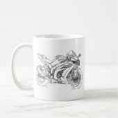 Kaw Ninja ZX10R 2016 Kaffeetasse (Links)