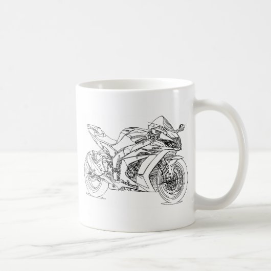 Kaw Ninja ZX10R 2016 Kaffeetasse (Rechts)