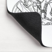 Kaw Ninja ZX10R 2016 Mousepad (Ecke)