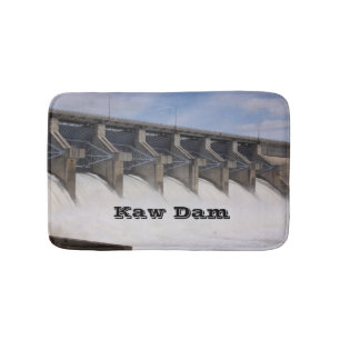Kaw-Staudamm Badematte