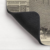 Kaw Valley Farm, Marion und Topeka, Kansas Mousepad (Ecke)