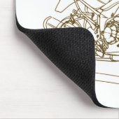 Kaw Versys 1000 2012 Mousepad (Ecke)