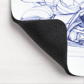 Kaw Vulkan 1700 Voyager 2011 Mousepad (Ecke)