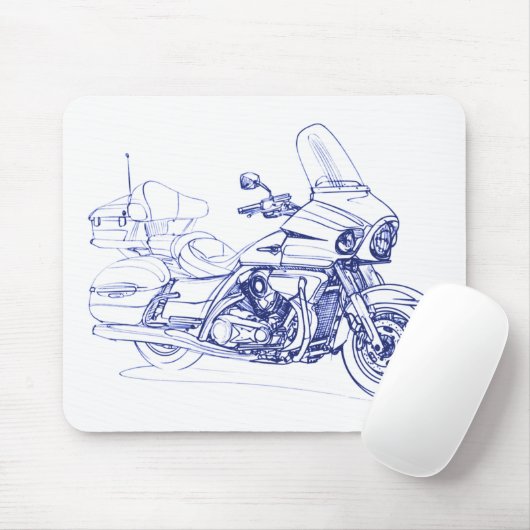 Kaw Vulkan 1700 Voyager 2011 Mousepad (Mit Mouse)