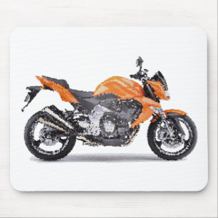 Kaw Z1000 gen2 2007+ gebrochen Mousepad