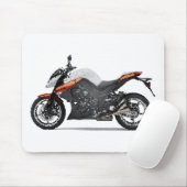 Kaw Z1000 gen3 2009+ gebrochen Mousepad (Mit Mouse)