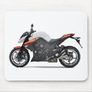 Kaw Z1000 gen3 2009+ gebrochen Mousepad