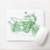 Kaw ZRX 1200 Mousepad (Mit Mouse)