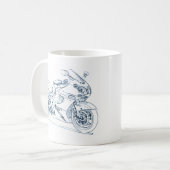 Kaw ZZR1200 Kaffeetasse (Vorderseite Links)