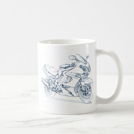 Kaw ZZR1200 Kaffeetasse (Rechts)