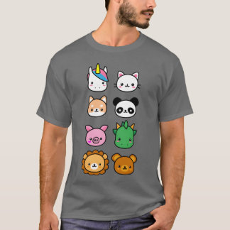 KAWA-TIERE Familie T-Shirt
