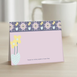 Kawaai Pastellblumen Post-it Klebezettel