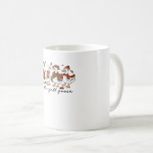 Kawai-Blatt, klassischer T - Shirt Kaffeetasse (VorderseiteRechts)