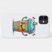 Kawai Coffee Case-Mate iPhone Hülle (Rückseite (Horizontal))
