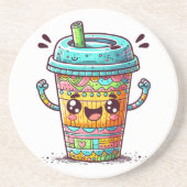 Kawai Coffee Getränkeuntersetzer (Vorne)