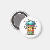 Kawai Coffee Magnet (Vorderseite/Rückseite)