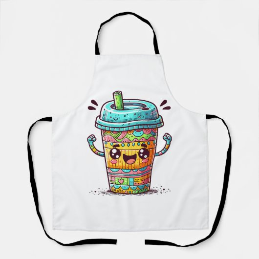Kawai Coffee Schürze (Vorderseite)