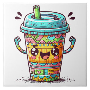 Kawai Kaffee Fliese