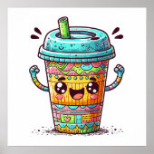 Kawai Kaffee Poster (Vorne)