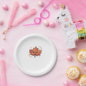 kawai leaf, Classic T-Shirt Pappteller (Party)