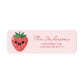 Kawai Strawberry Return Address (Vorne)