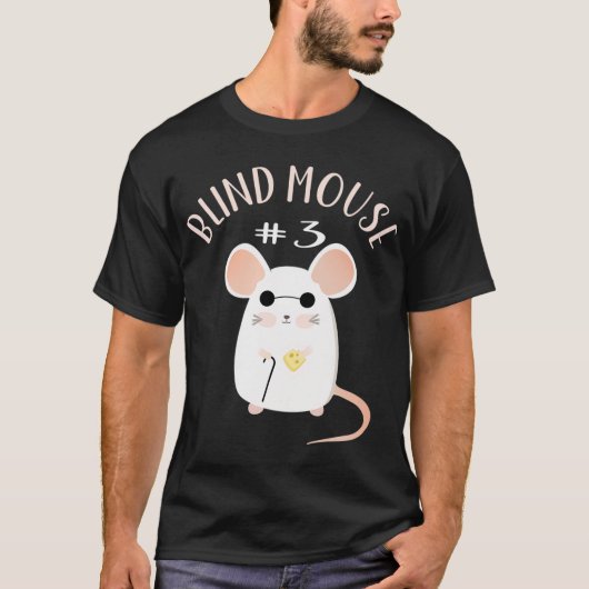 Kawaii 3 3 Drei Blinde Mices T-Shirt (Vorderseite)