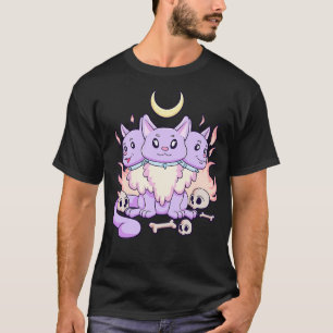 Kawaii 3 Hund Niedliche Pastel Goth Creepy Hund Go T-Shirt