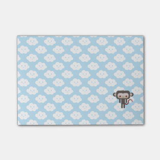 Kawaii Affe Post-it Klebezettel