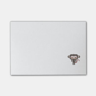Kawaii Affe Post-it Klebezettel