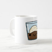 Kawaii Affogato Kaffeetasse (Vorderseite Links)
