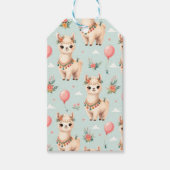 Kawaii Alpaka Geschenkanhänger (Vorderseite)