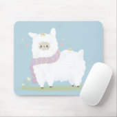 Kawaii Alpaka Mousepad. Mousepad (Mit Mouse)