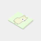 Kawaii Alpaka Post-it Klebezettel (angewinkelt)