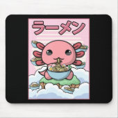 Kawaii Anime Axolotl Ramen Noodle Women Men Boys G Mousepad (Vorne)
