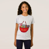 Kawaii Anime Cat Funny Adorable Japanisch Ramen T-Shirt (Vorne ganz)