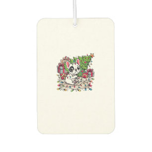 Kawaii Anime Frenchie Christmas Funny Dog Autolufterfrischer