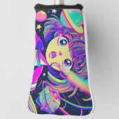 Kawaii Anime Girl Golf Head Cover Golf Headcover (Rotieren 90)