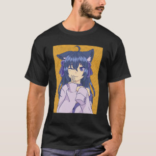 Kawaii Anime Girl Lofi Ästhetische Retro 90S Japan T-Shirt
