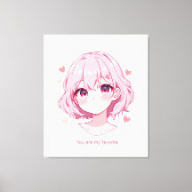 Kawaii Anime Girl Valentine Sweatshirt