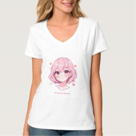 Kawaii Anime Girl Valentine Sweatshirt T-Shirt