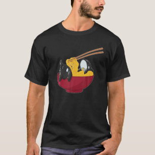 Kawaii Anime Japanisch Ramen Noodles Orca Whale Gi T-Shirt