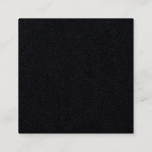 Kawaii Anime-Katzelustige entzückende japanische Quadratische Visitenkarte (Rückseite)