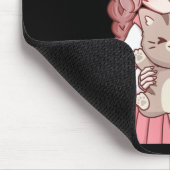Kawaii Anime Kawaii Cat Lover Otaku Mousepad (Ecke)