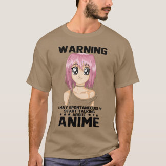 Kawaii-Anime-Mädchen mit rosa Haaren Geschenk T-Shirt