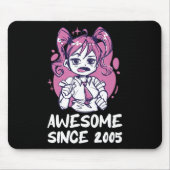 Kawaii Anime Merch the Birthday Girl Years Old Bor Mousepad (Vorne)