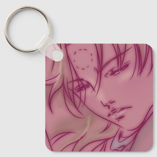 Kawaii Anime Schlüsselanhänger (Vorderseite)